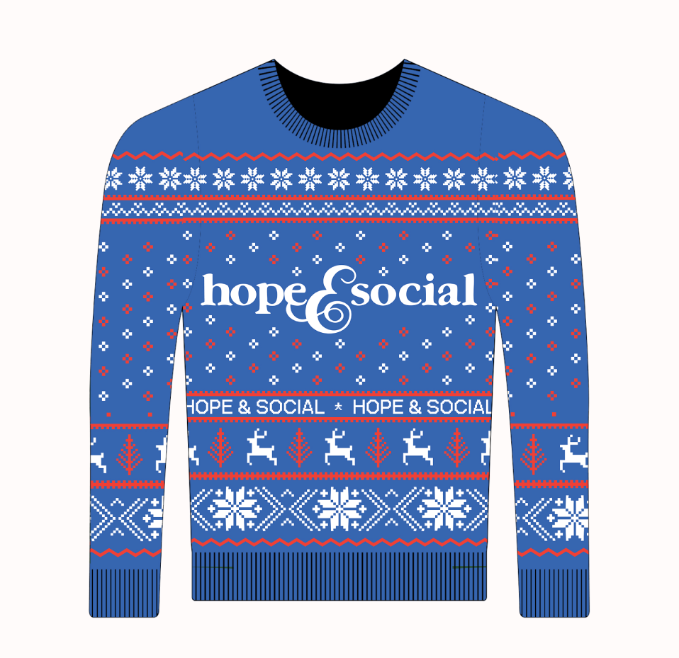 Hope & Social Xmas Jumpers [pre-order]