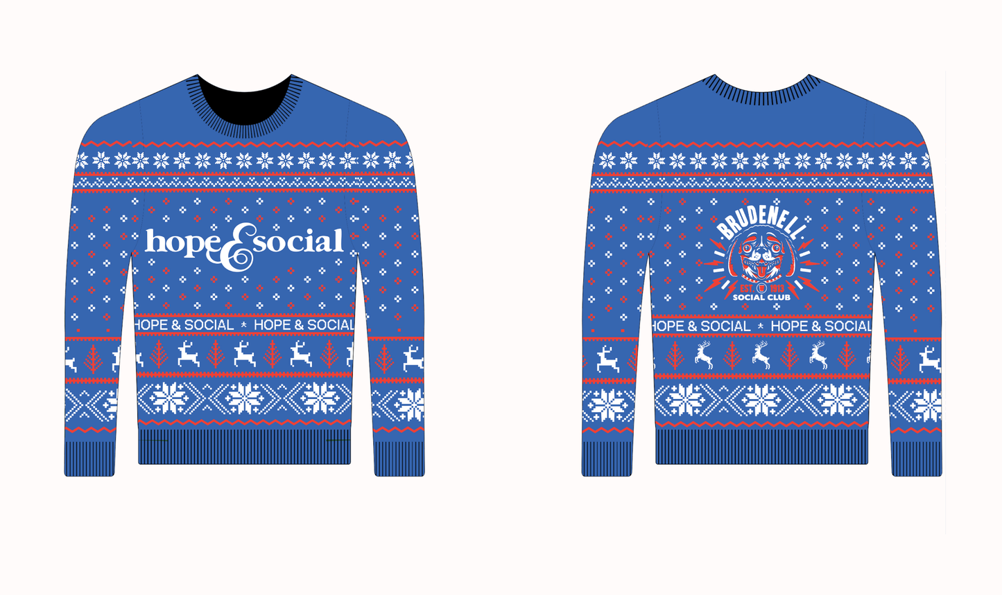 Hope & Social Xmas Jumpers [pre-order]